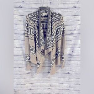 Abercrombie & Fitch A Line Winter Open Cardigan